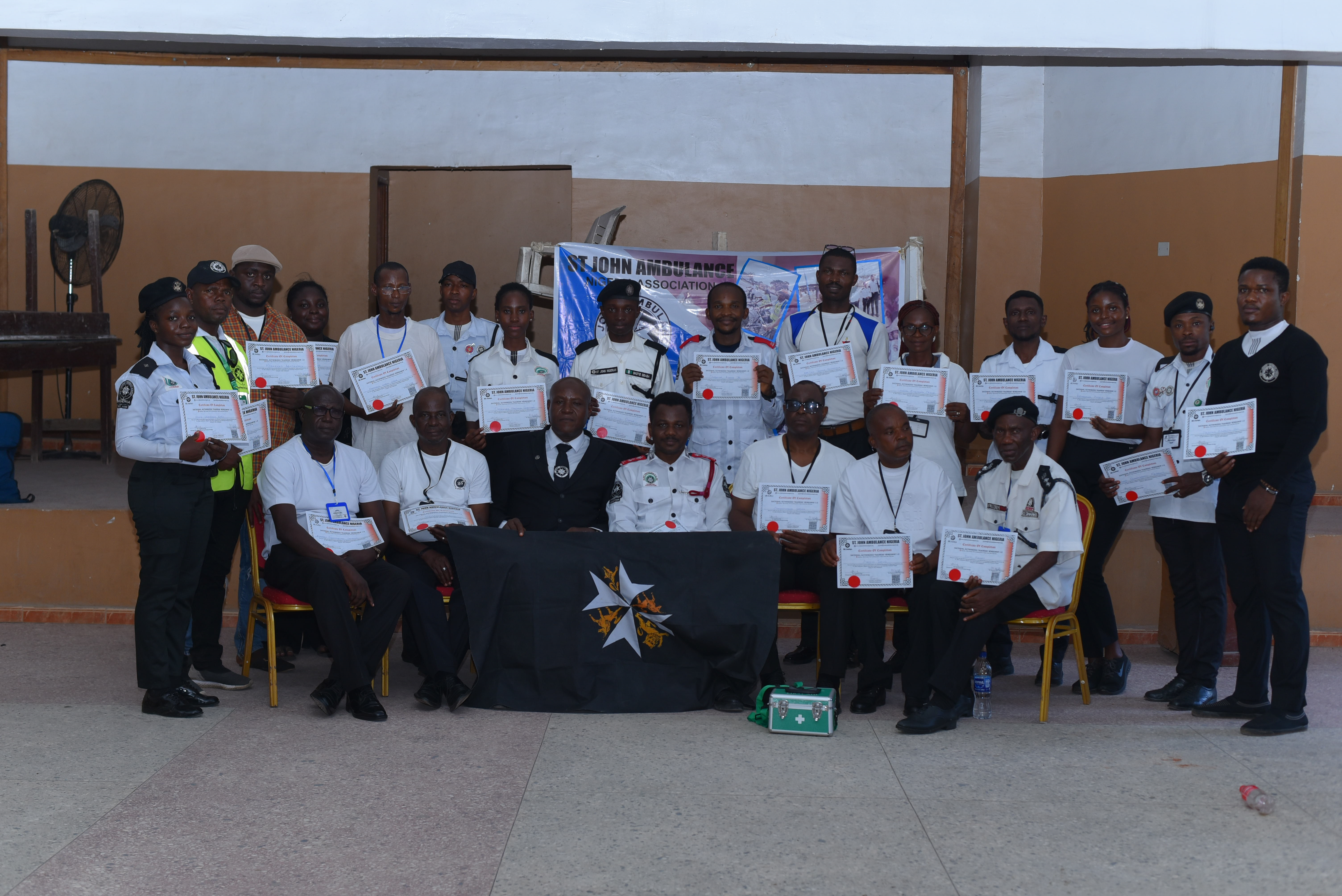 Join St John Ambulance Nigeria team